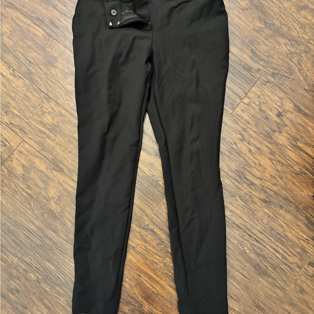 Express black skinny work pants